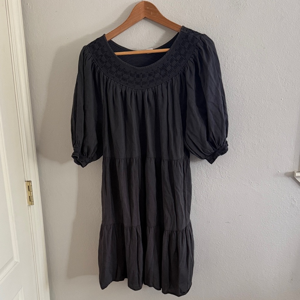 Old Navy Peasant Smocked Dress size M
